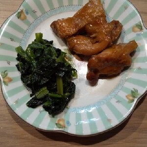 鶏の照り焼き